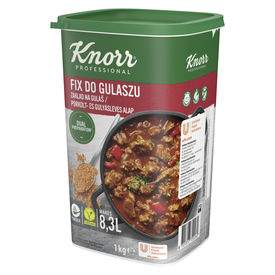 Knorr Pörkölt- és Gulyásleves alap 1kg